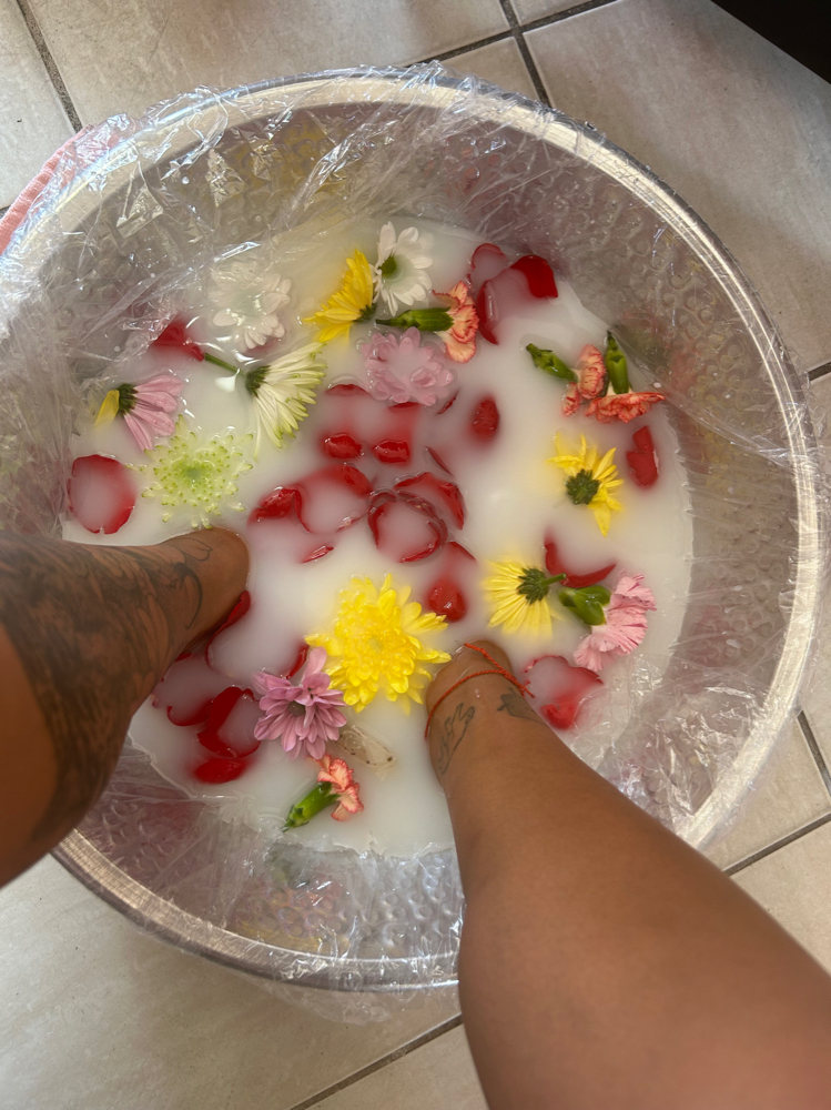 Milk Bath Spa Pedicure