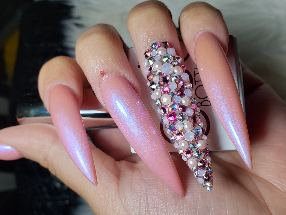Full Bling Crystal Nail