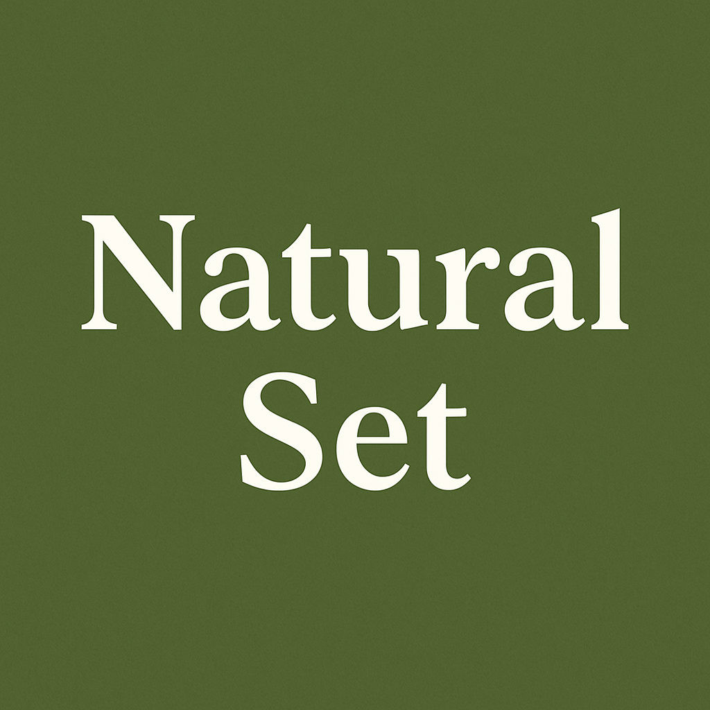 Natural Roller Set (No Heat )