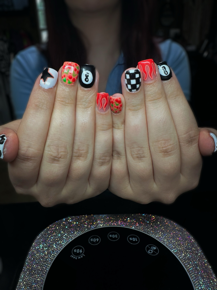 Acrylic Fill in-Short