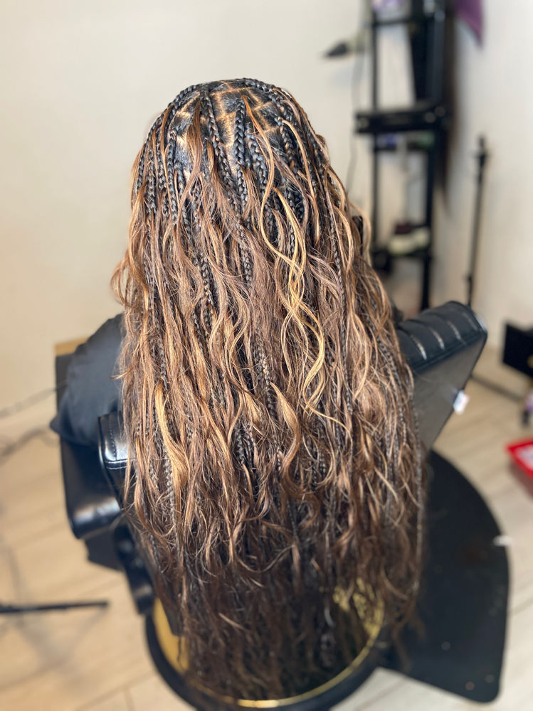 BOHO BRAIDS(human)HAIR PROVIDED