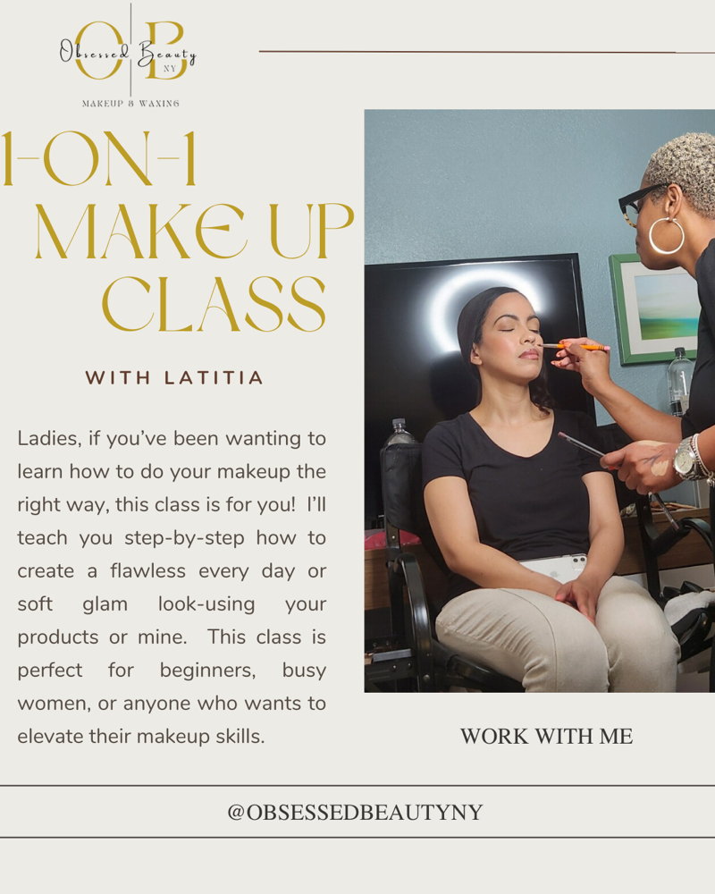 1 On 1 Makeup Class