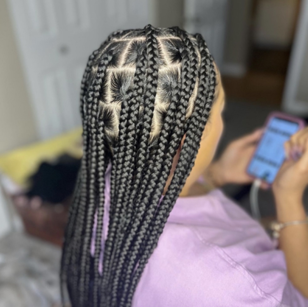 Knotless Braids Large