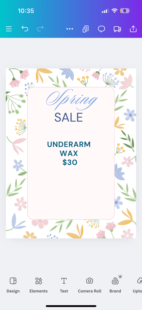 Spring SALE Underarm Wax