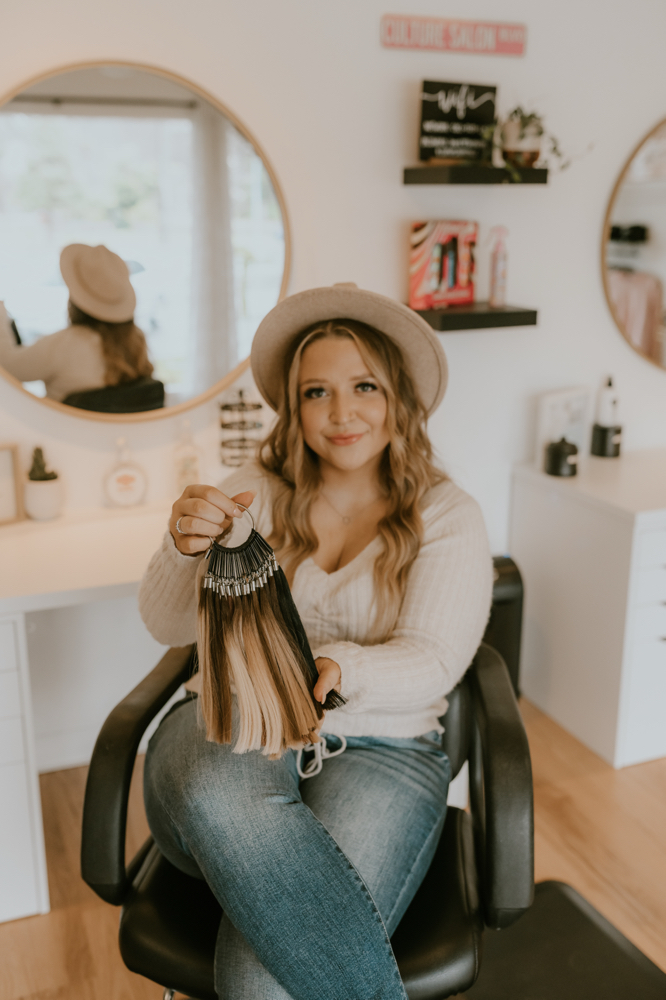 Beaded Weft Extension Consultation at Culture Salon in Chico, CA