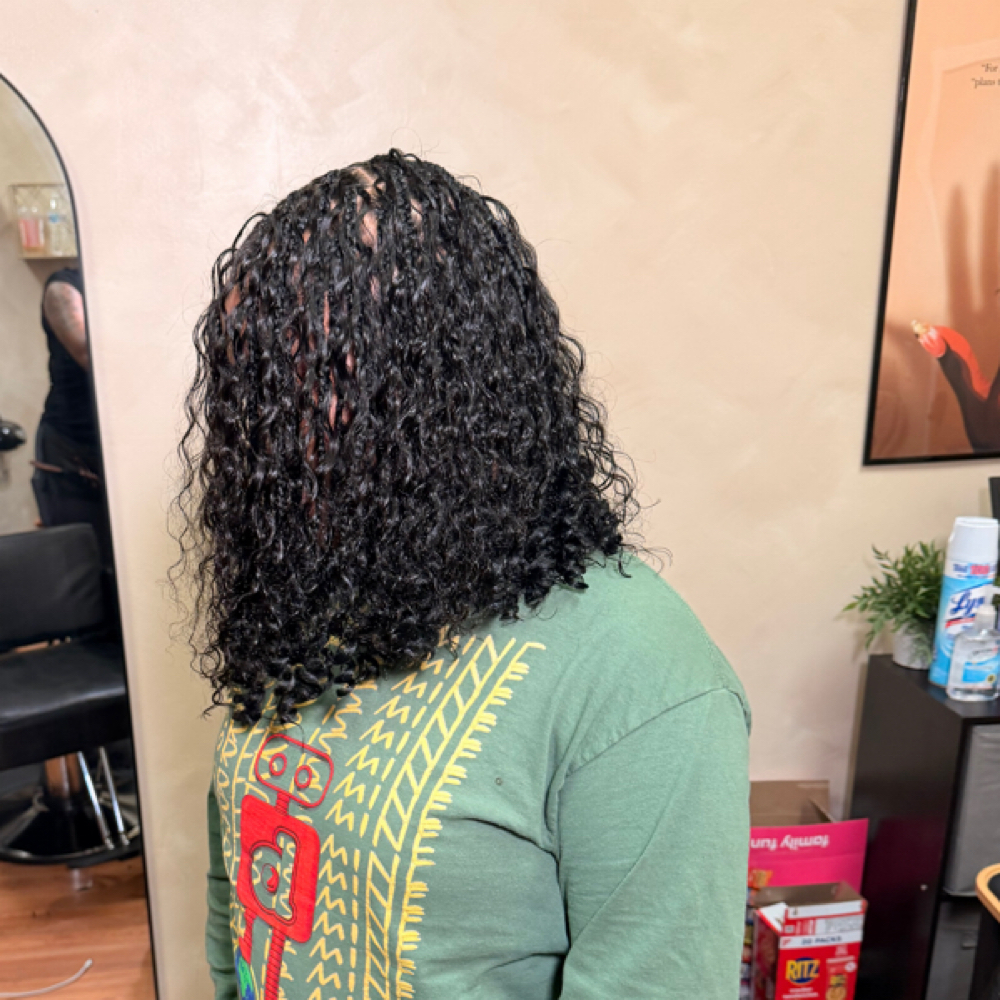 SMedium Boho Knotless BOB at JCTouch Salon in Parkville, MD