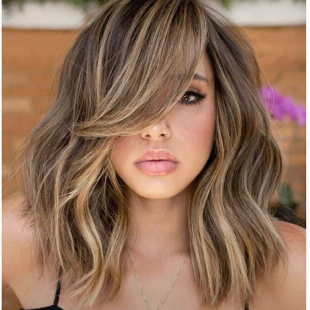 Partial Highlight & Cut at RC Hair Salon in La Mesa, CA