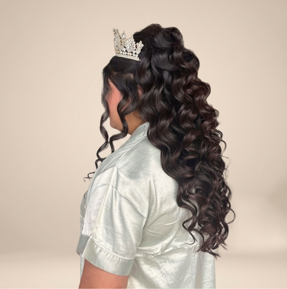 Womens Updo Haistyle at Blush Hair & Beauty in harlingen, TX