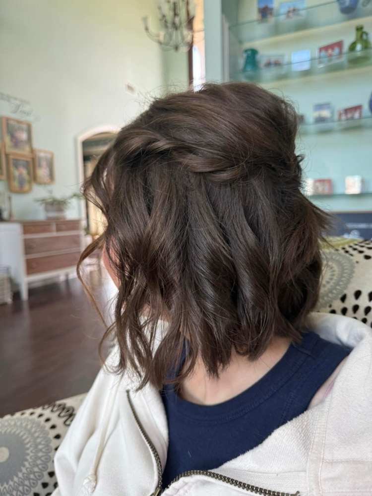 Special Event Hair Style at Kirkland Hair Co. in Coushatta, LA