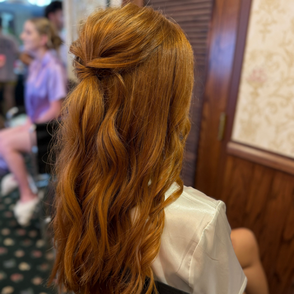 Special Event Hair Style at Kirkland Hair Co. in Coushatta, LA