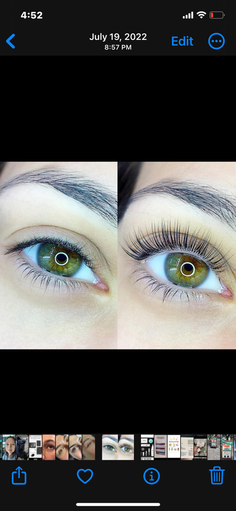 Lash Lift With Tint