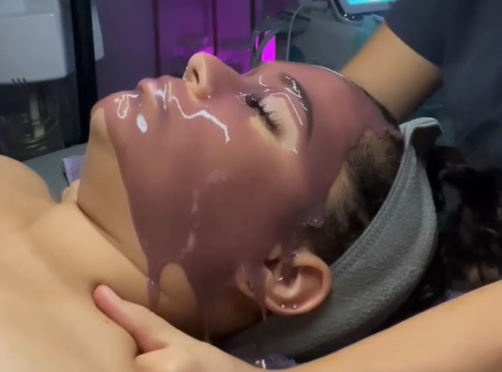 Chocolate Strawberry Facial