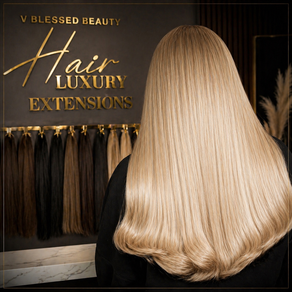 150 GRAM LIGHT COLOR TAPE IN at V BLESSED BEAUTY STUDIO in Los Angeles, CA