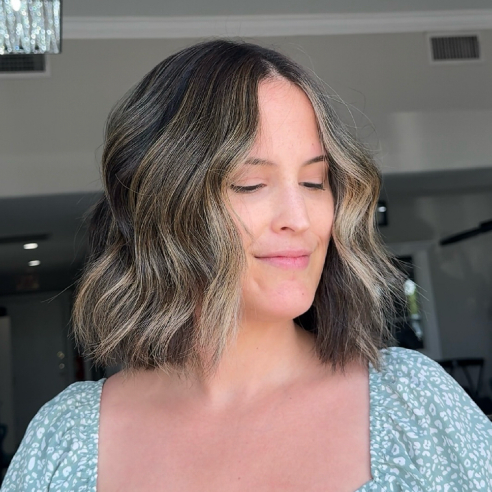 Partial Custom Color at The Mane Lounge DFW in Fort Worth, TX