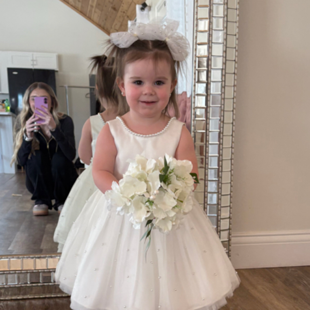 Flower Girl Hair And Makeup at Jaclyn Centers in Clay City, KY