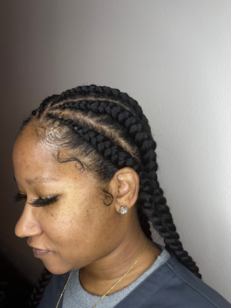 Feed Ins 2 Braids