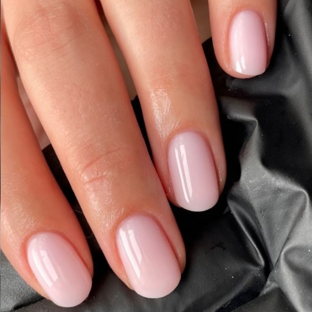 Russian Manicure + Gel at Nails by Yesy in Sand Lake, MI