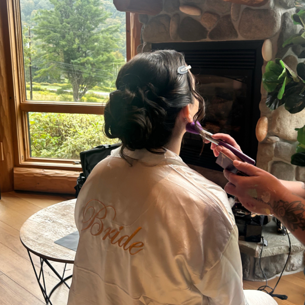 Bridal  Hair Trial at Serena Stylezz in Oswego, NY