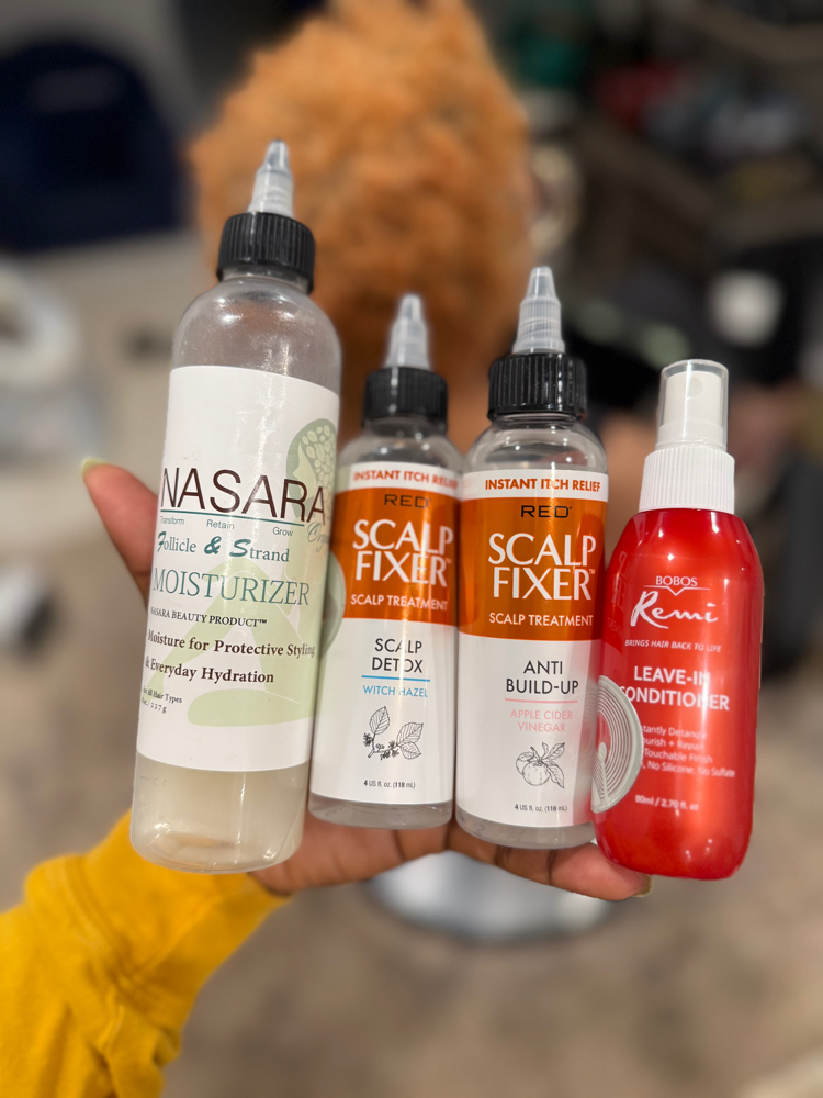 Enhanced Scalp Treatment at I.Lenice Designs in Mableton, GA
