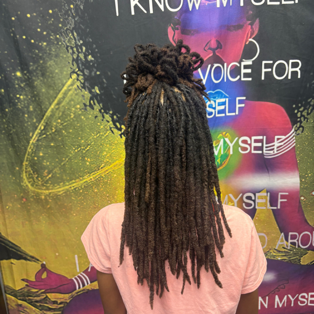 Kids 13-16yr PAST THE SHOULDERS at LOVINGMYLOCS in Duncanville, TX
