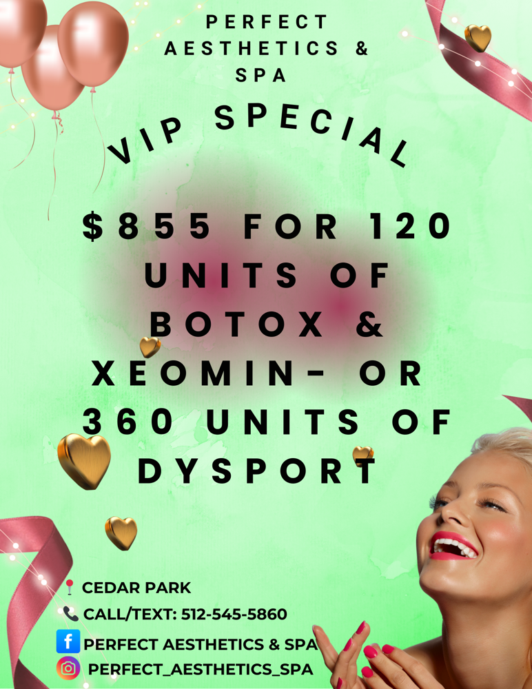 $855 For 120 Units Of Botox