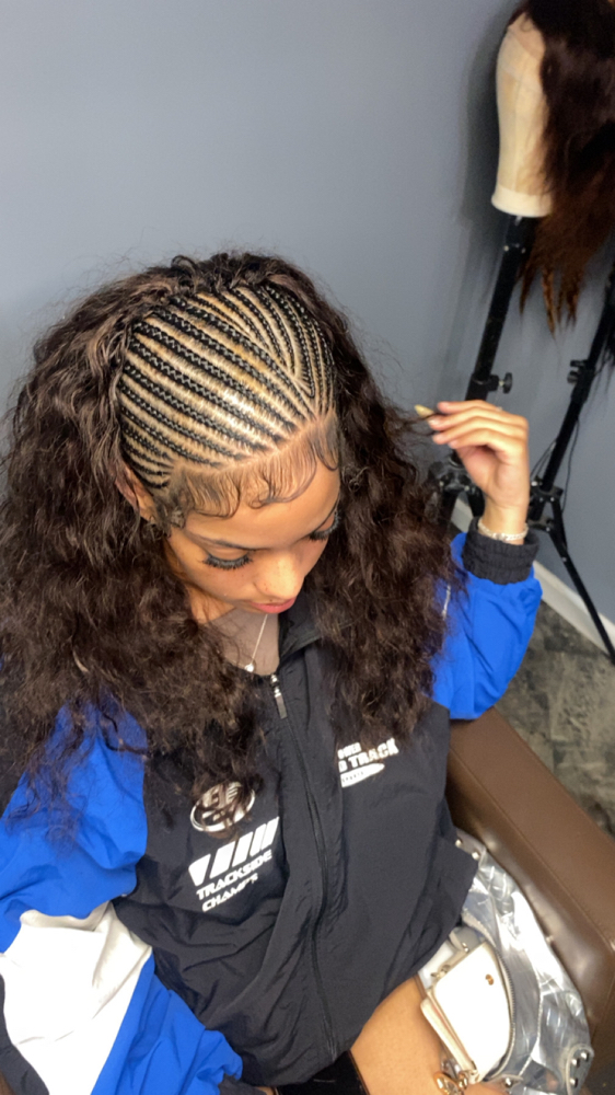 Braids W/ Curls at Infinite Styles LLC in Augusta, GA