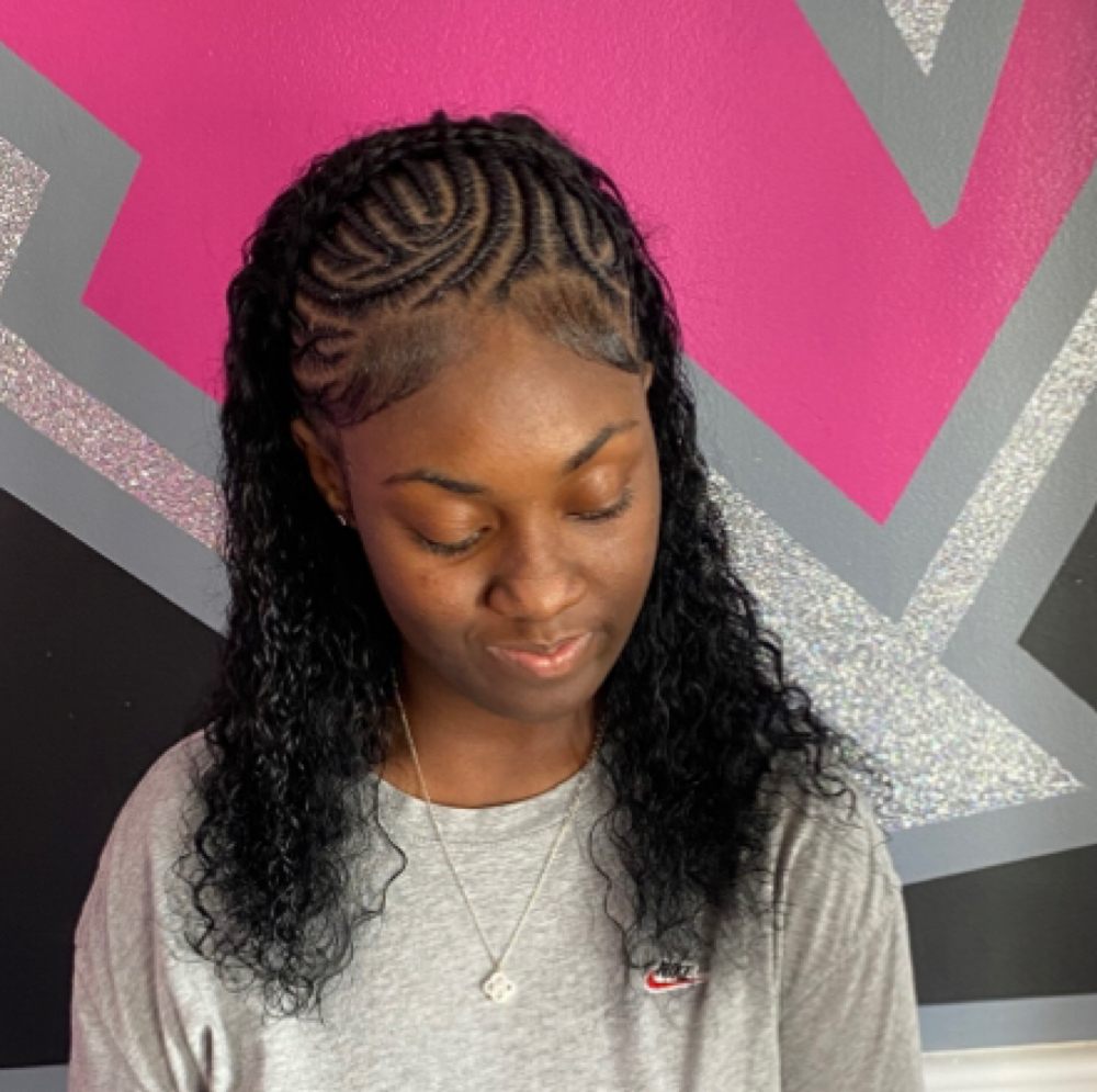 Braids W/ Curls at Infinite Styles LLC in Augusta, GA