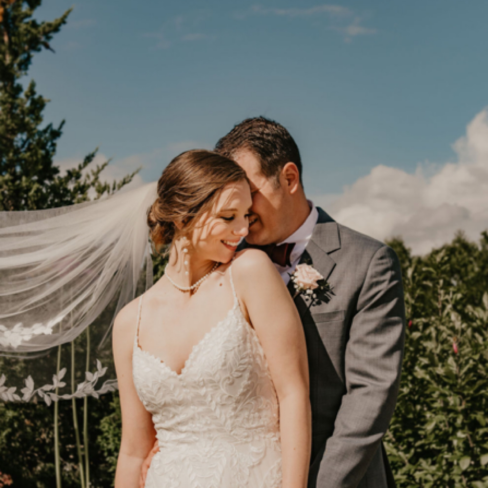 Bridal style / Updo at ENSŌ ÉLAN LUXURY BRIDAL HAIR & SCALP SPA in Brentwood, NH