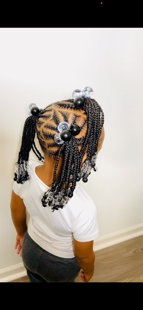 3 Braided Ponytails (Kids 3-6)