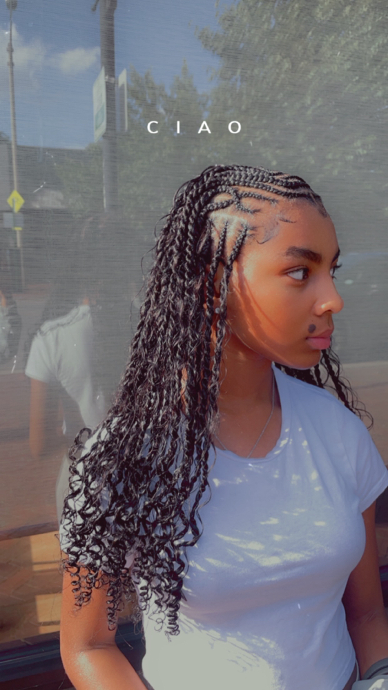 Boho Fulani/Knotless