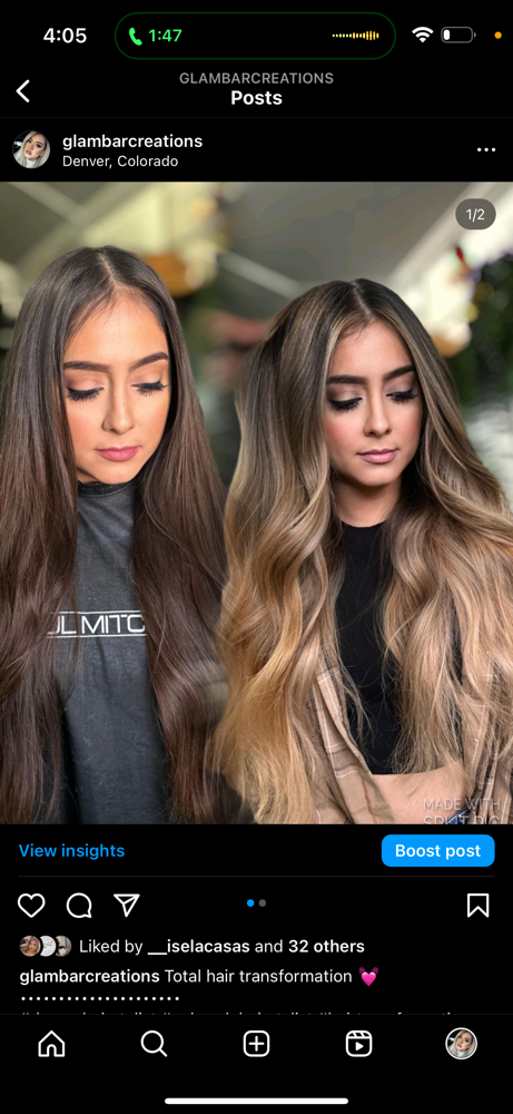 Sombrè (ombre Balayage) at Blush Beauty in Northglenn, CO