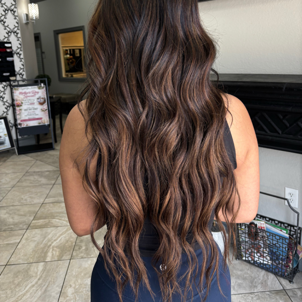 Tape In Extension Install at Hairxtanya in Fort Worth, TX
