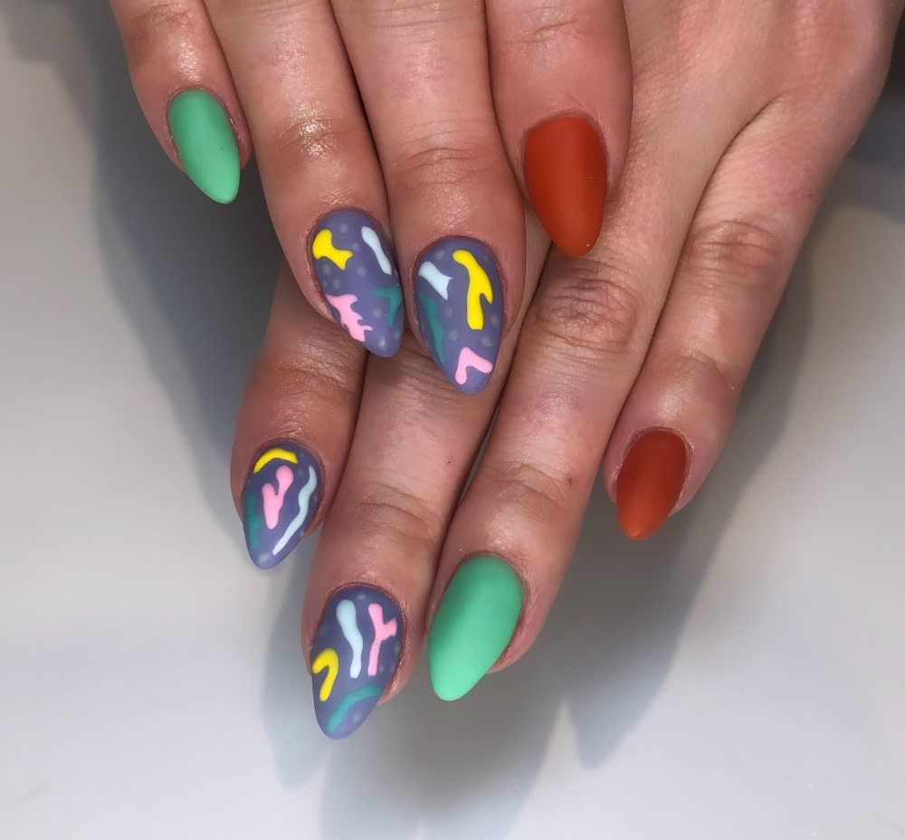 Gel X Medium Art