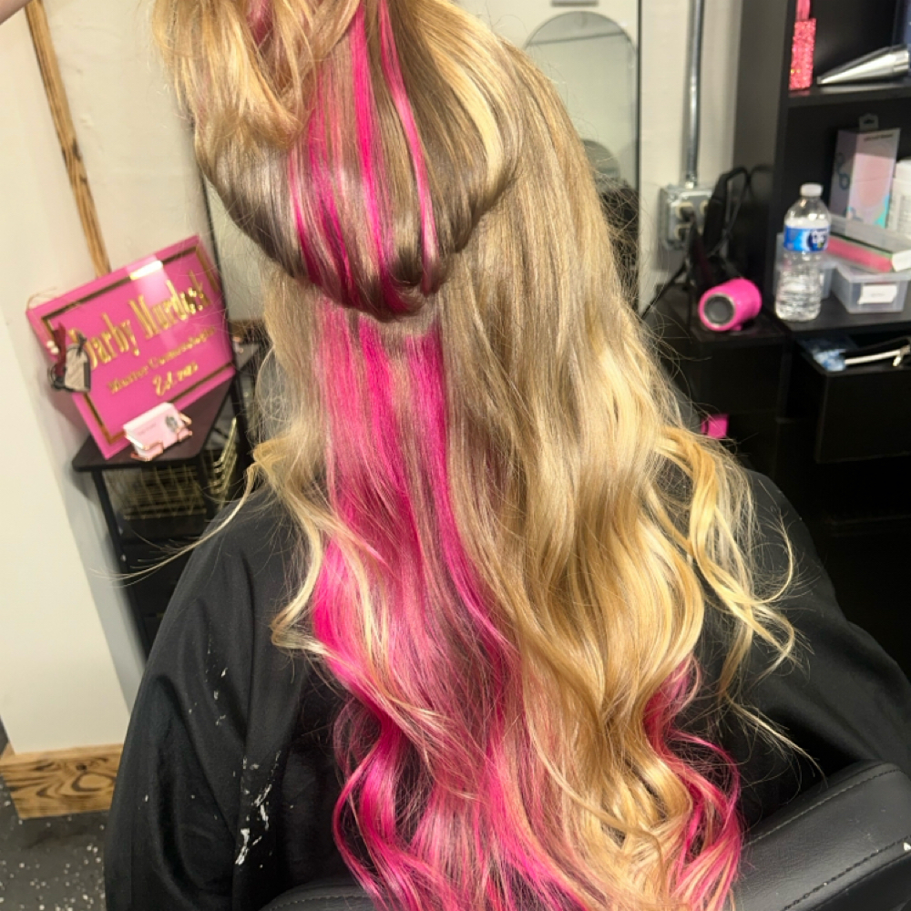 Multi. Color Service/Fashion Color at Roots Salon in Waco, GA