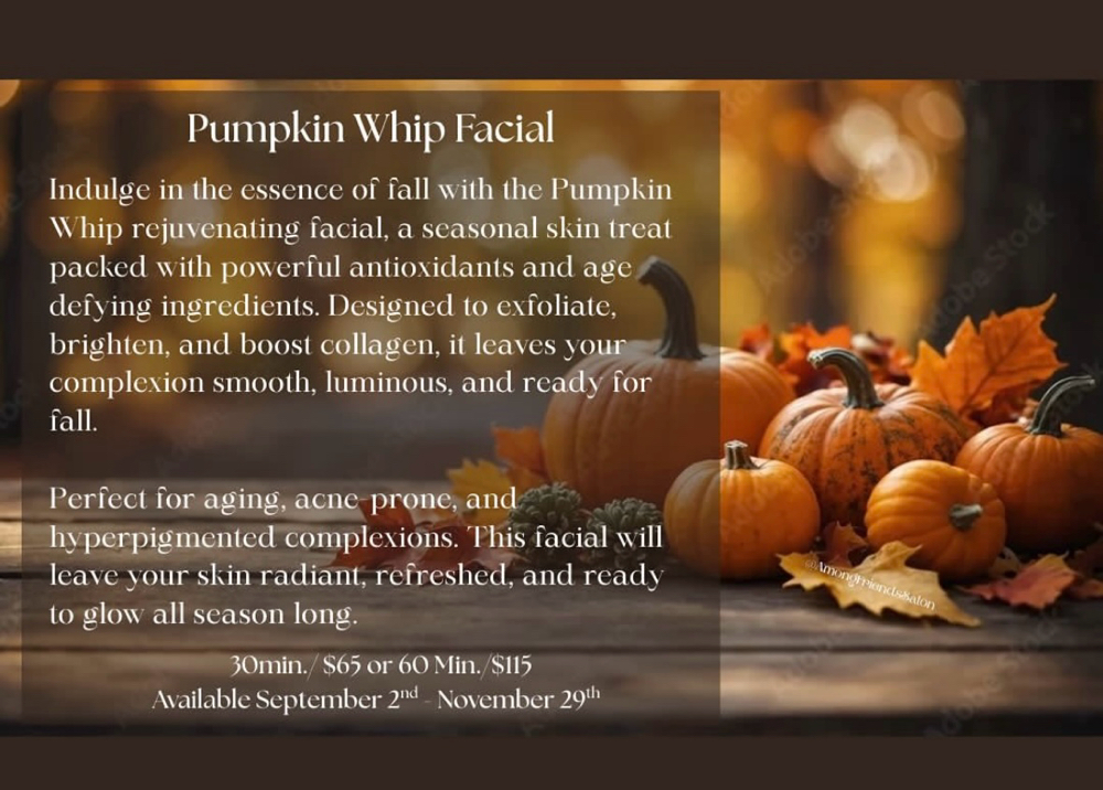 Pumpkin Whip 60 Min Facial