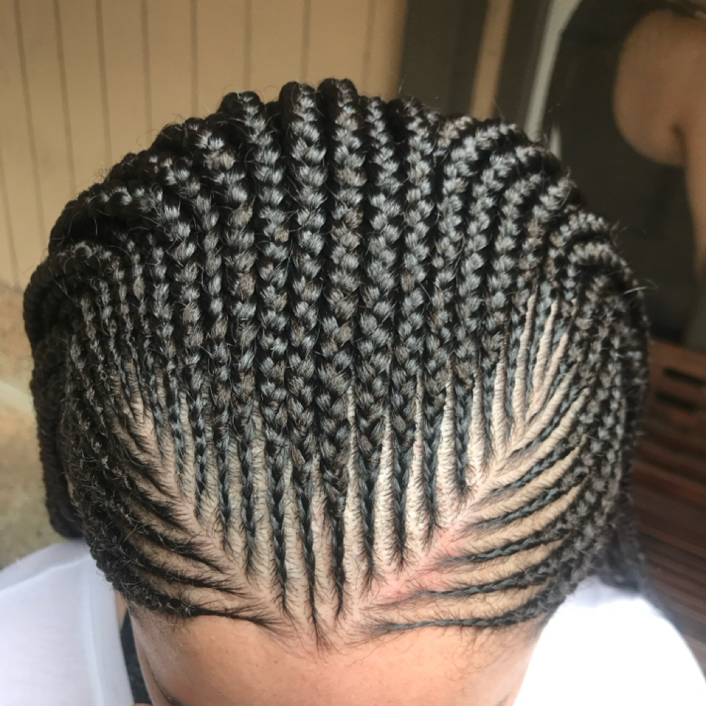 Tribal Knotless Mid Back