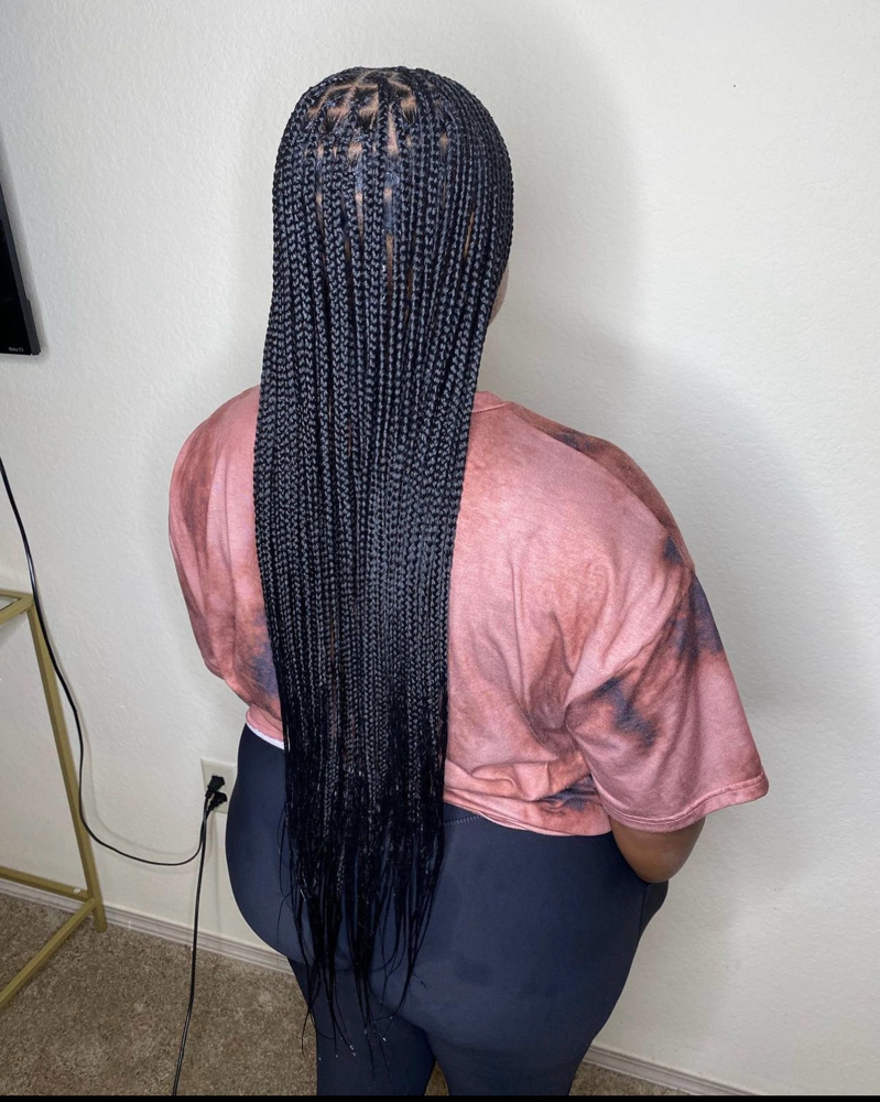 Smedium Butt Length Knotless