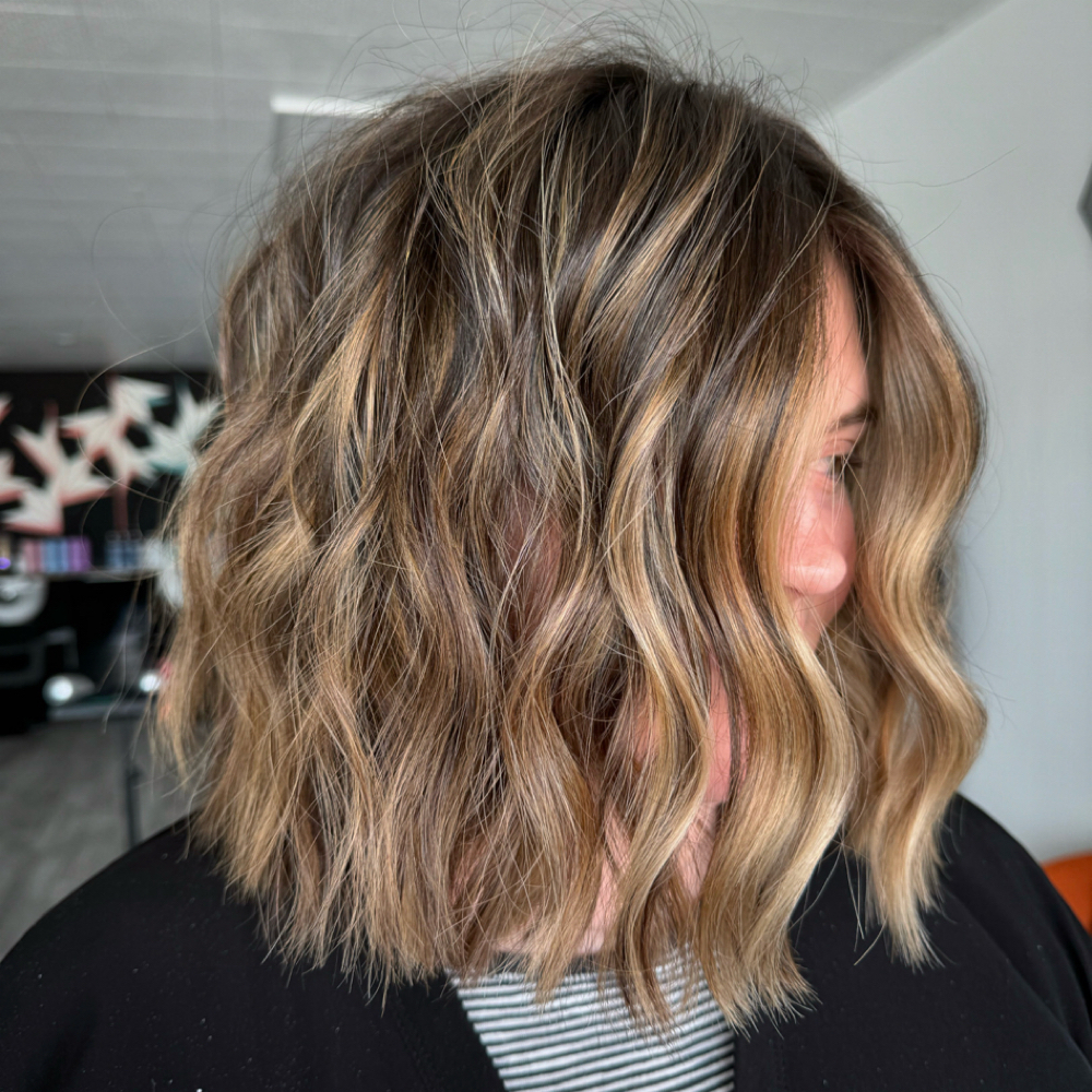 Partial Balayage and Blowout at Brandi Skyy in Wheat Ridge, CO