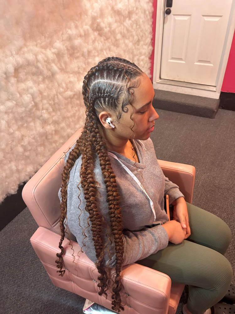 Butterfly/Stitch Braids