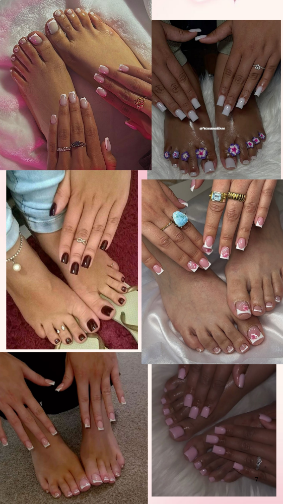 NAILS AND TOE COMBO