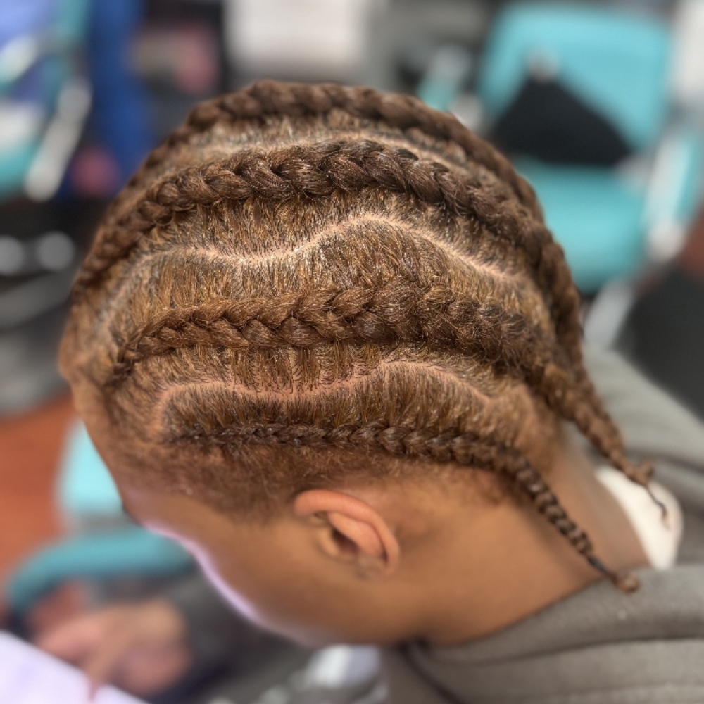 Cornrows (Natural)- $45 & Up at Braid Nation, LLC in Smyrna, DE