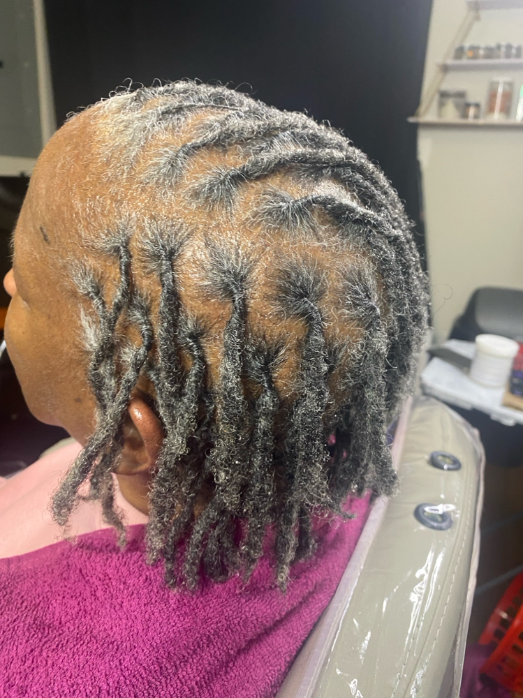 Starter Loc (Gel Coils) at U’Neek HairStoree, Hair Artistry Salon in Stafford, VA