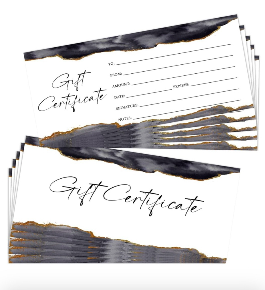 GIFT CARDS