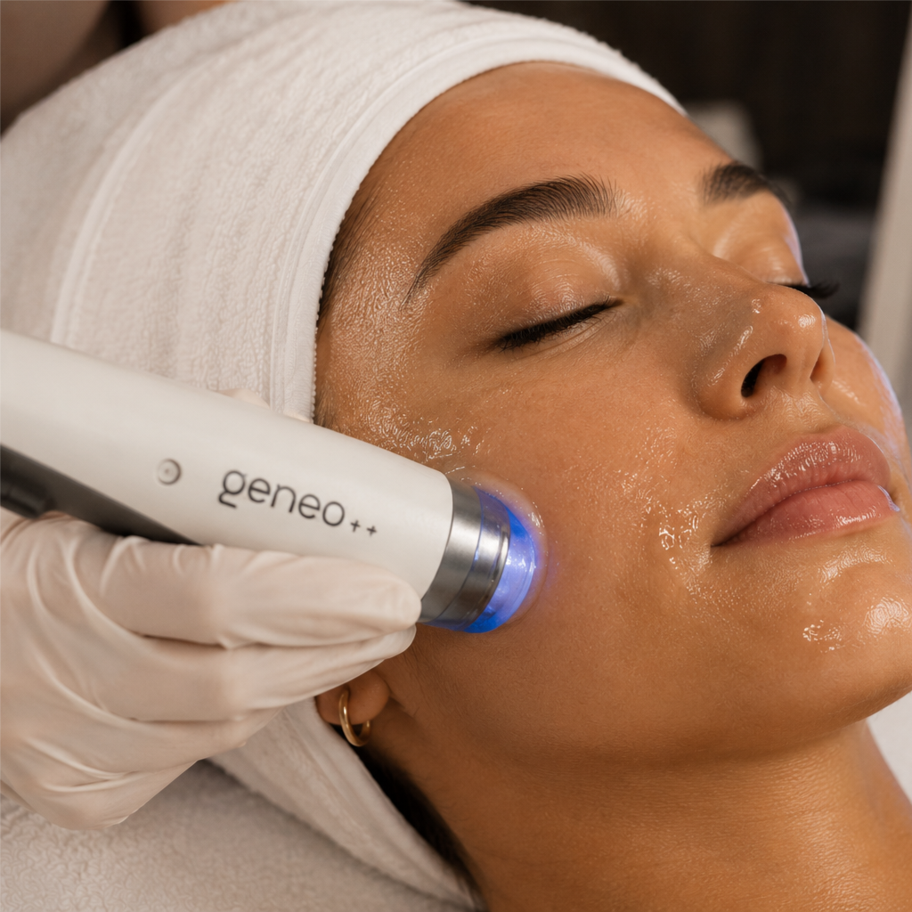 Geneo facial at Evokingbeauty in Columbia, MD