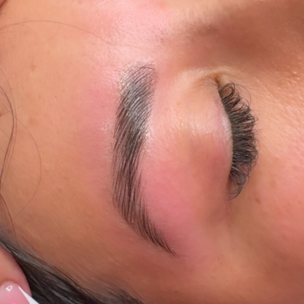 Brow Shaping at True Volume studio in North Hills, CA