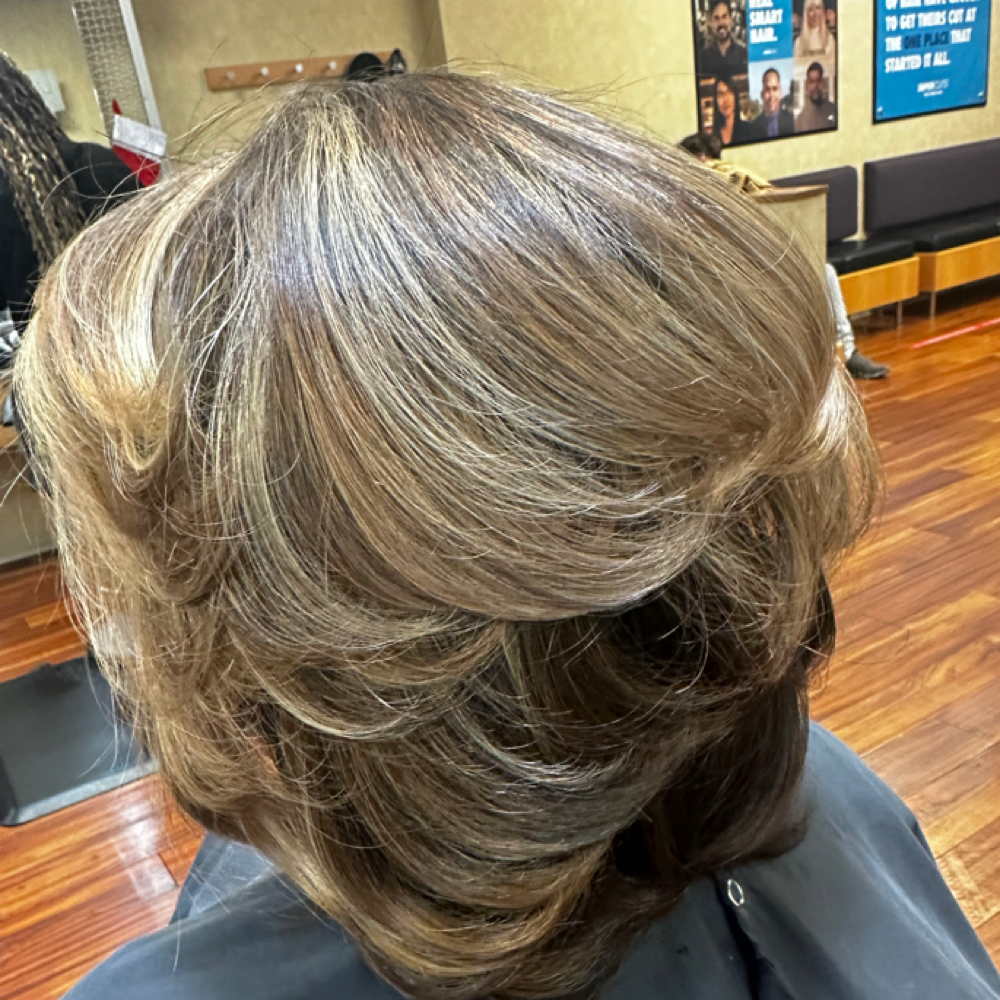 Partial Highlights at JL Hair Studio in Davidson, NC