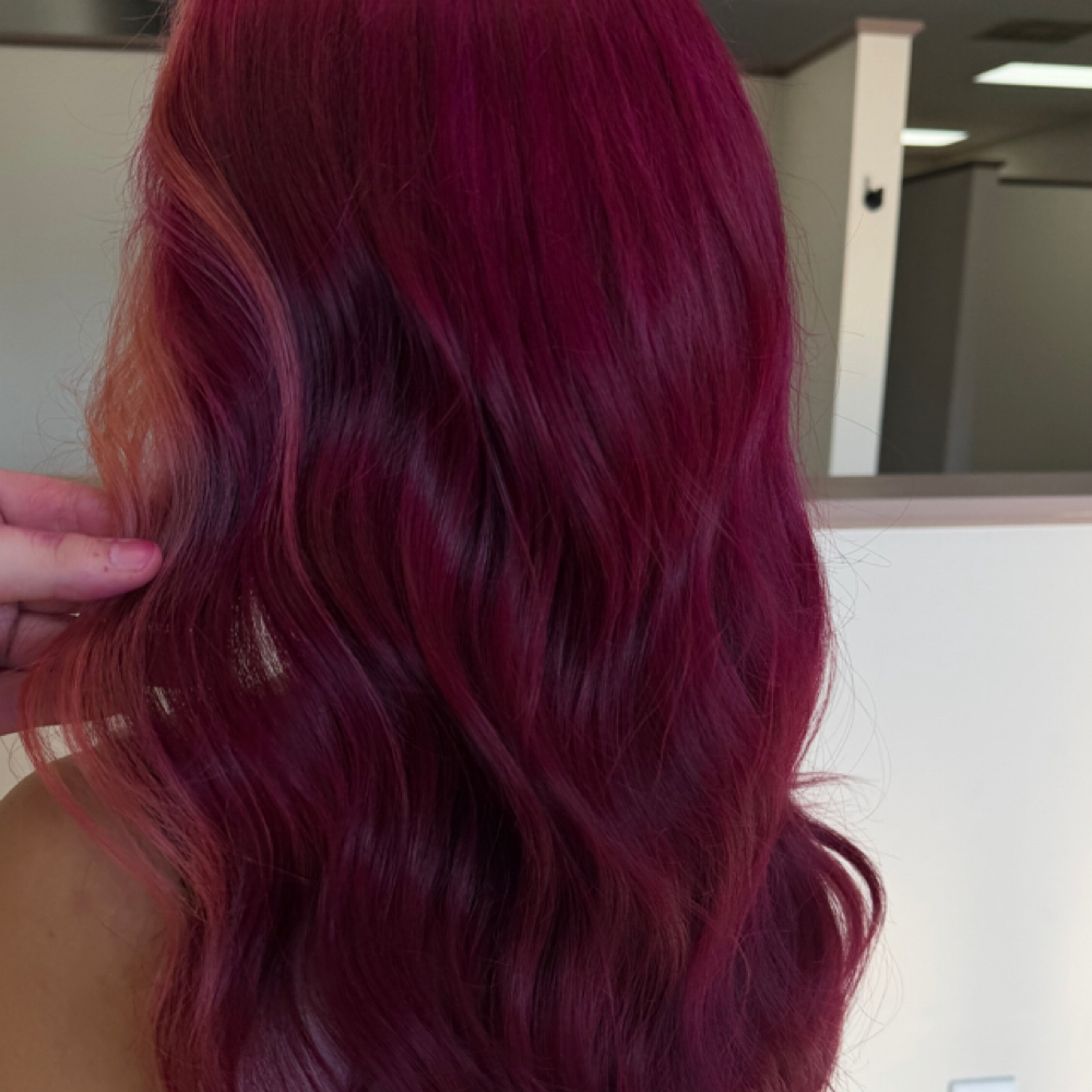 Vivid Color Touch Up at Kierstin  Moore in Burlington, NC