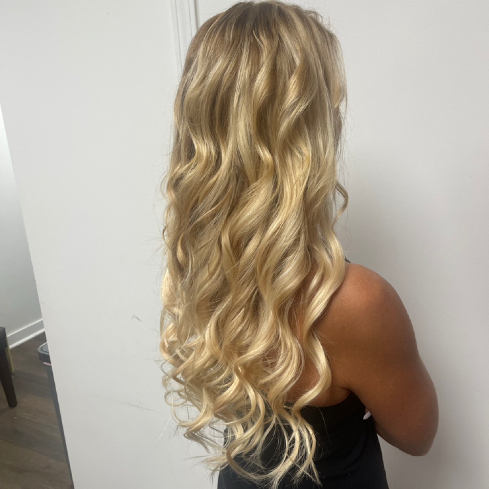 hair extension install at FadesbyBaylyJoe in clarksville, TN