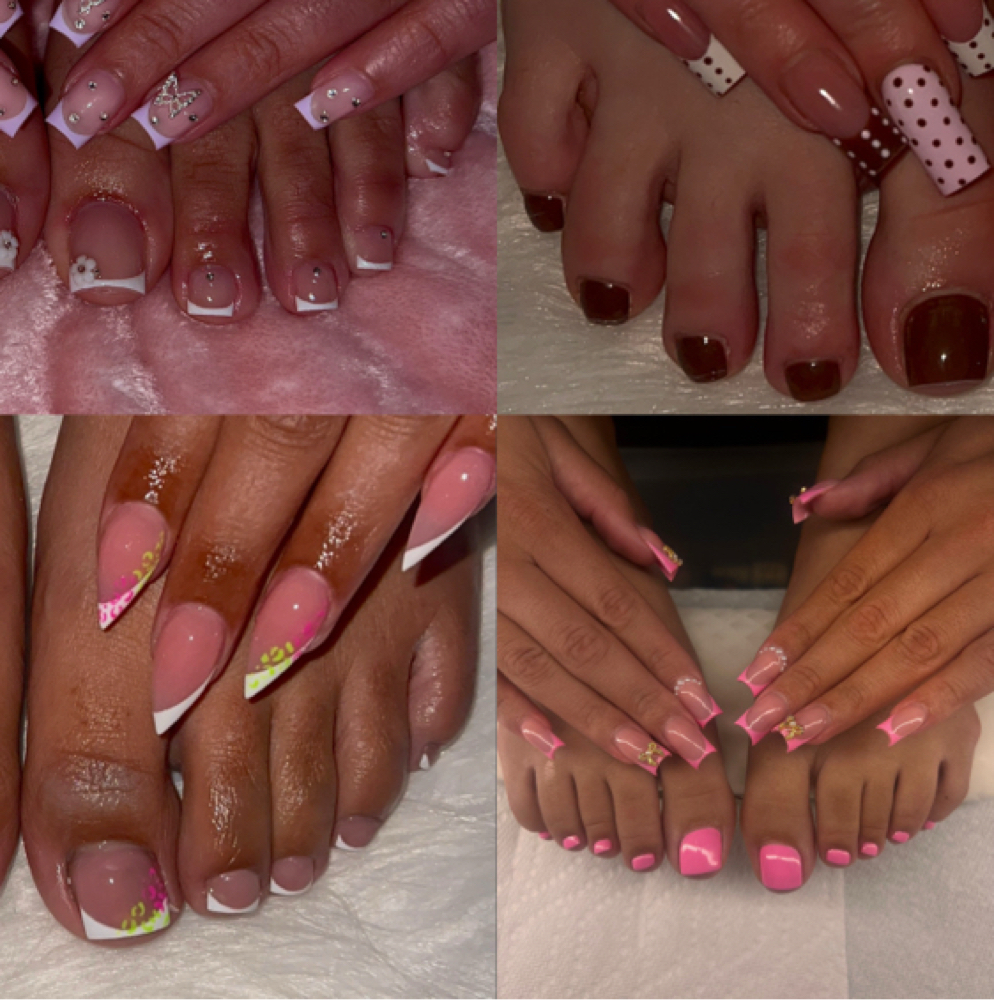 Toe BBL at nailedbylana in okc, OK