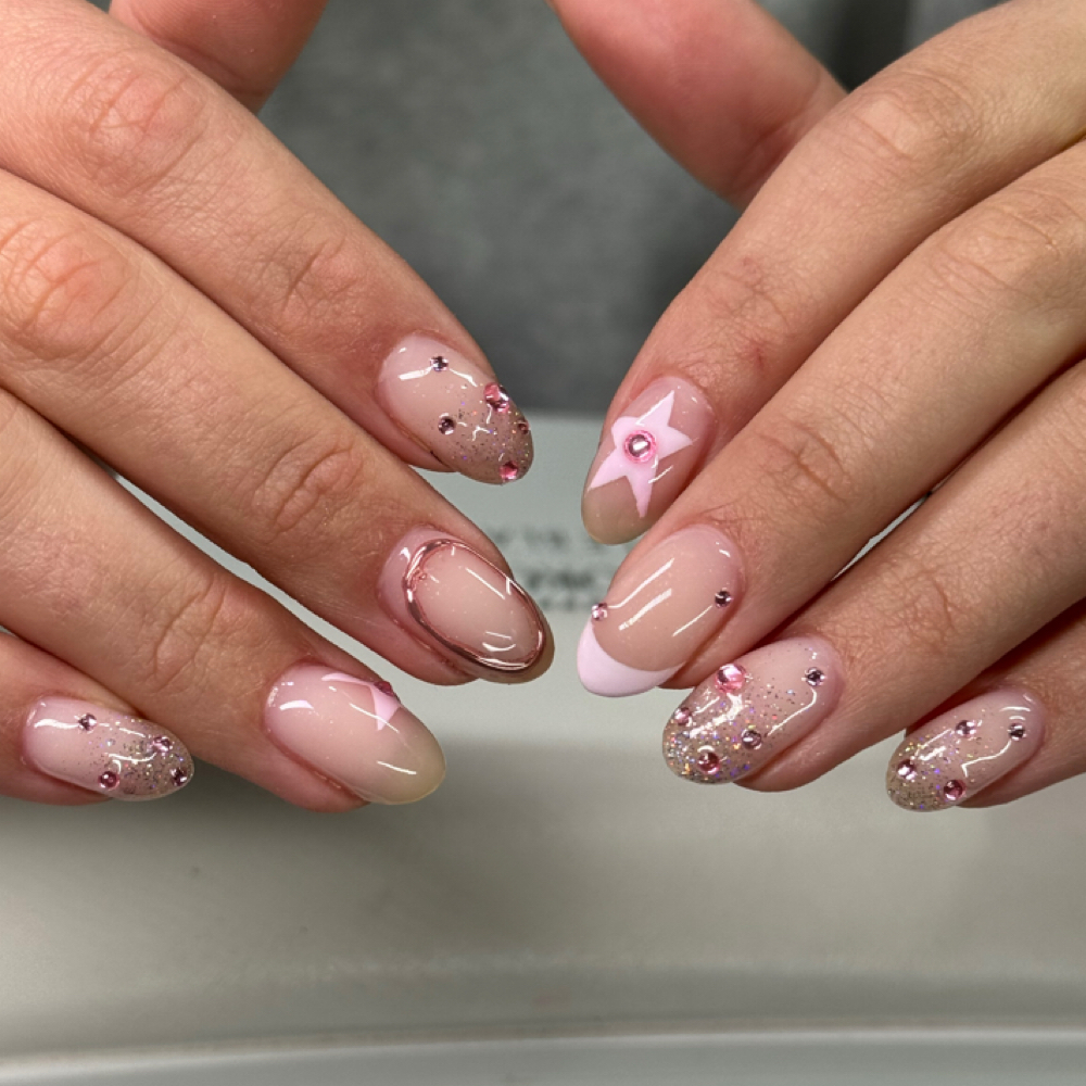 Builder Gel/Hard Gel Manicure at Silk & Sage Aesthetics in Poplar Bluff, MO